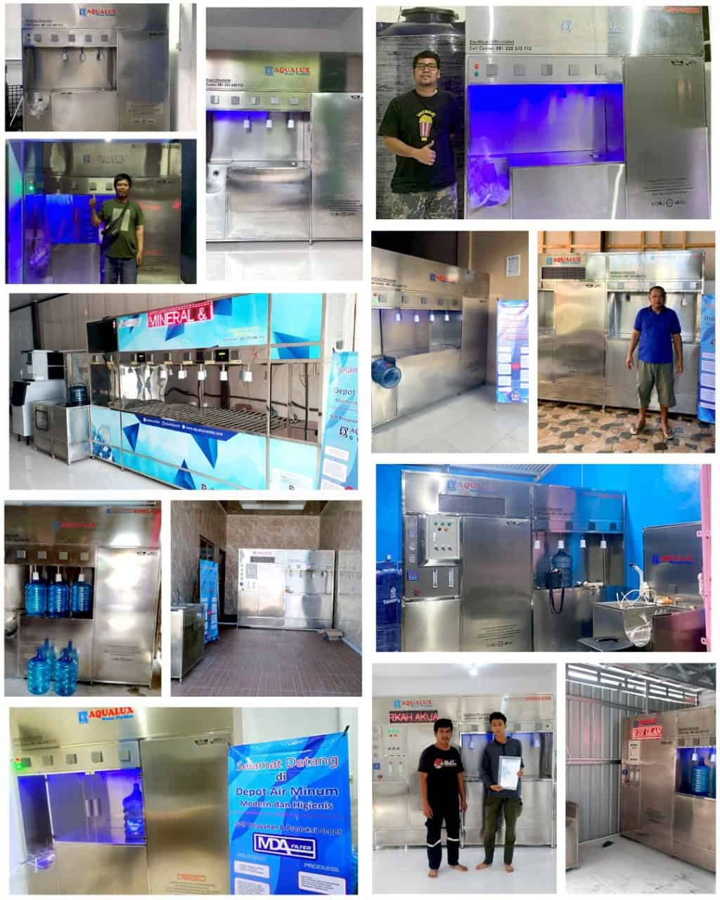 Air Segar, Hati Bahagia: Rahasia Depot Air Minum Biru di Cilacap